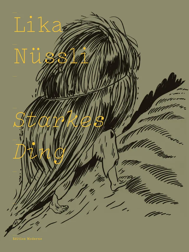 edition-moderne-starkes-ding-graphic-novel-hardcover image 1