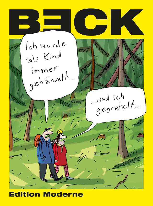 edition-moderne-geh-nselt-und-gegretelt-beck-cartoon-band image 1