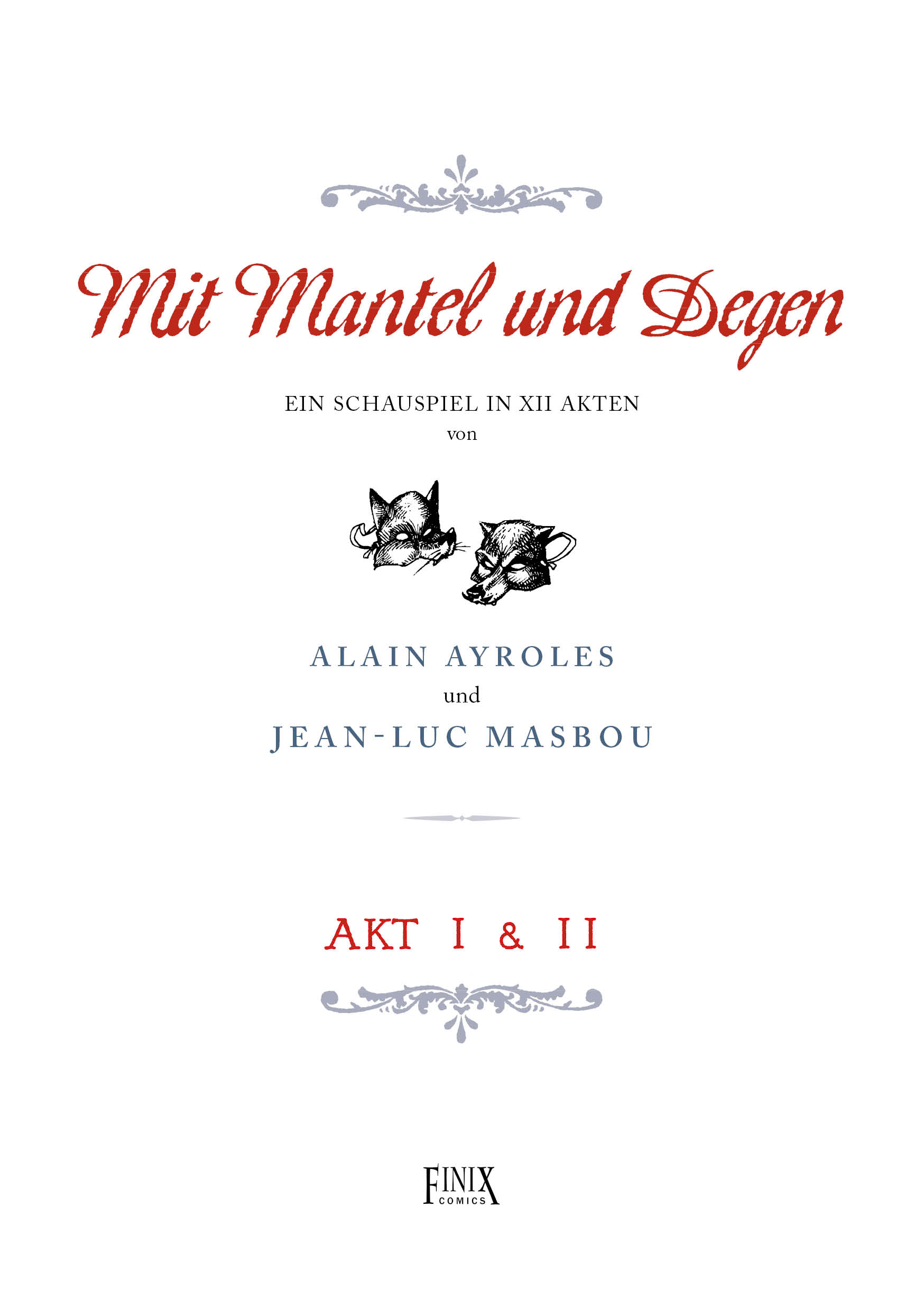 finix-mit-mantel-und-degen-band-1-akt-i-ii-comic-album image 2