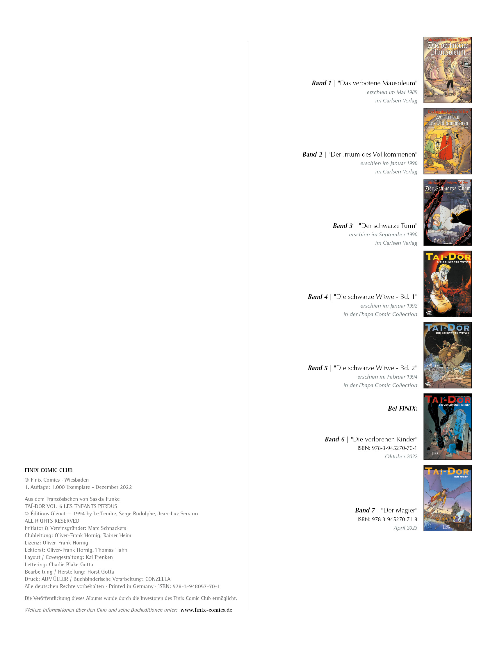finix-tai-dor-6-graphic-novel-comic-album image 3
