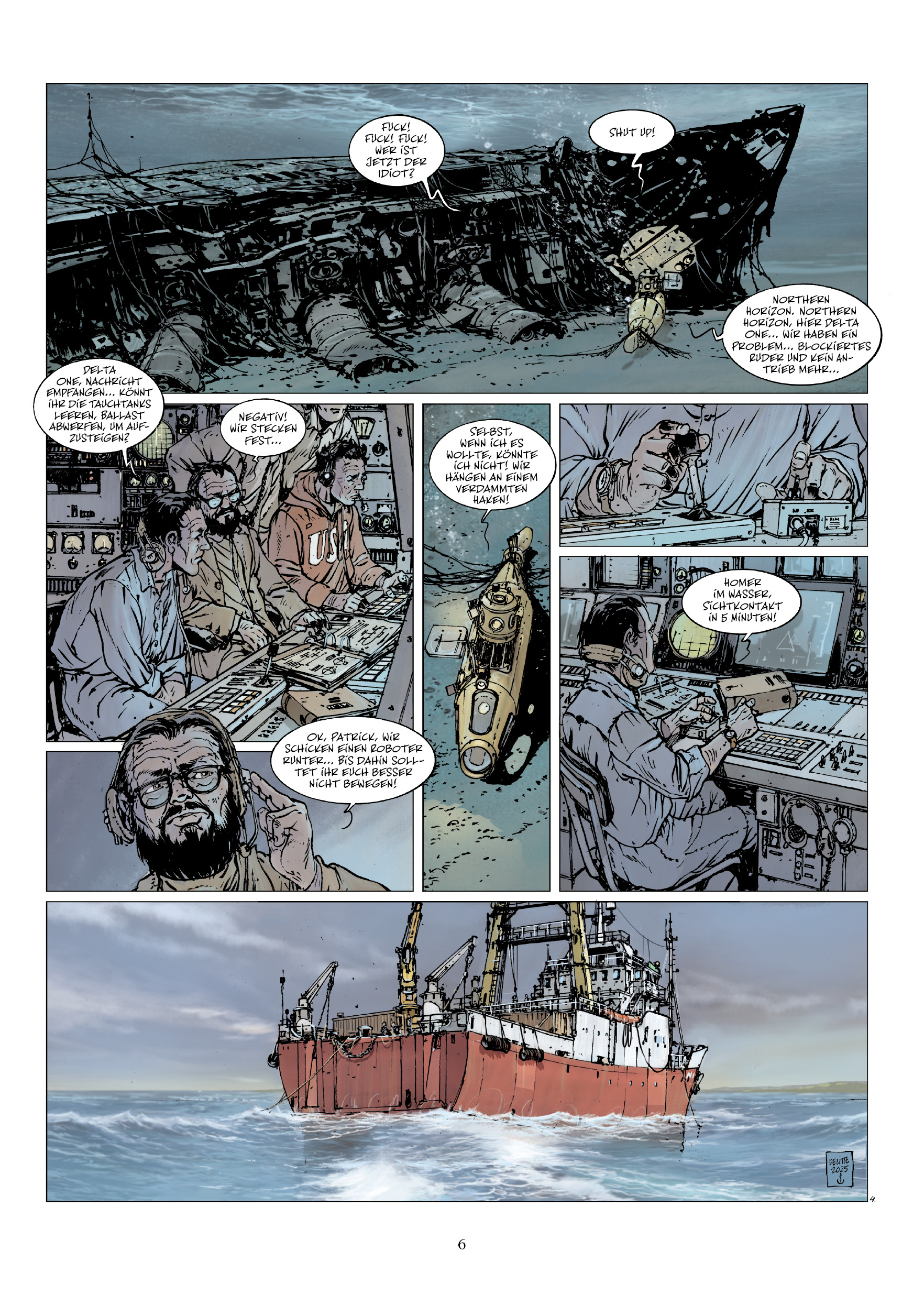finix-seefahrtlegenden-1-die-lusitania-1915-graphic-novel-comic-album image 6