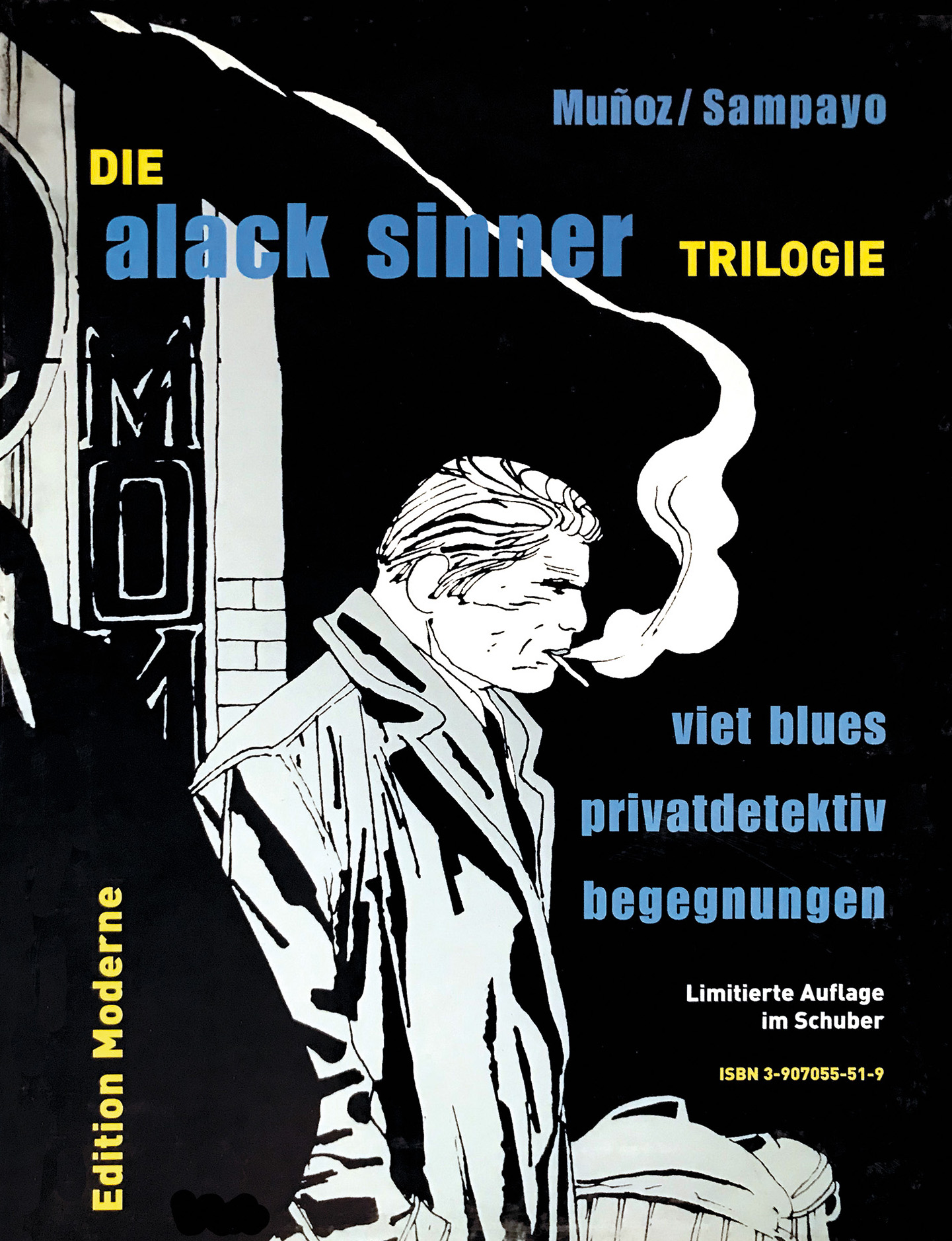 edition-moderne-alack-sinner-trilogie-noir-krimi-comic-sammelband image 1