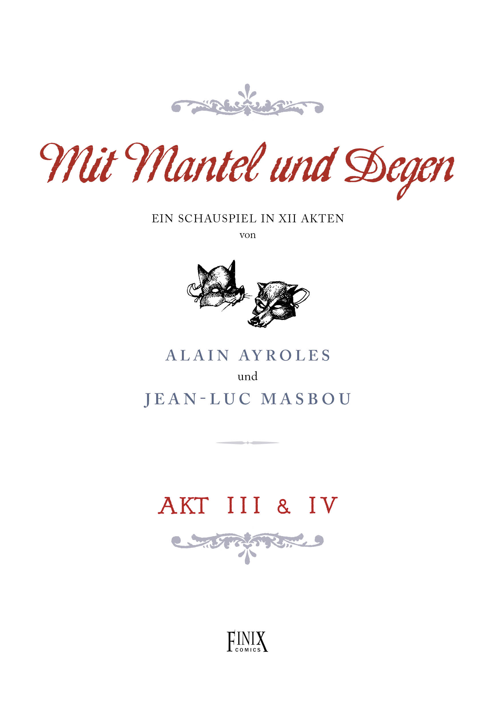 finix-mit-mantel-und-degen-band-2-mantel-und-degen-comic-akt-iii-iv image 2