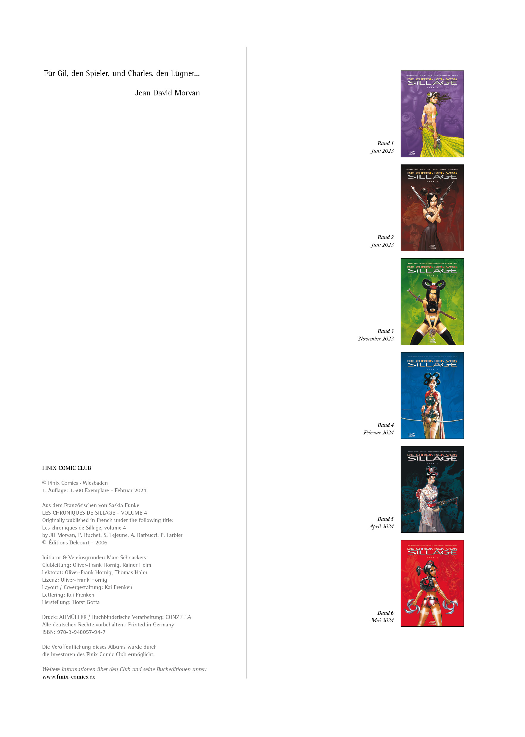 finix-die-chroniken-von-sillage-4-comic-album image 3