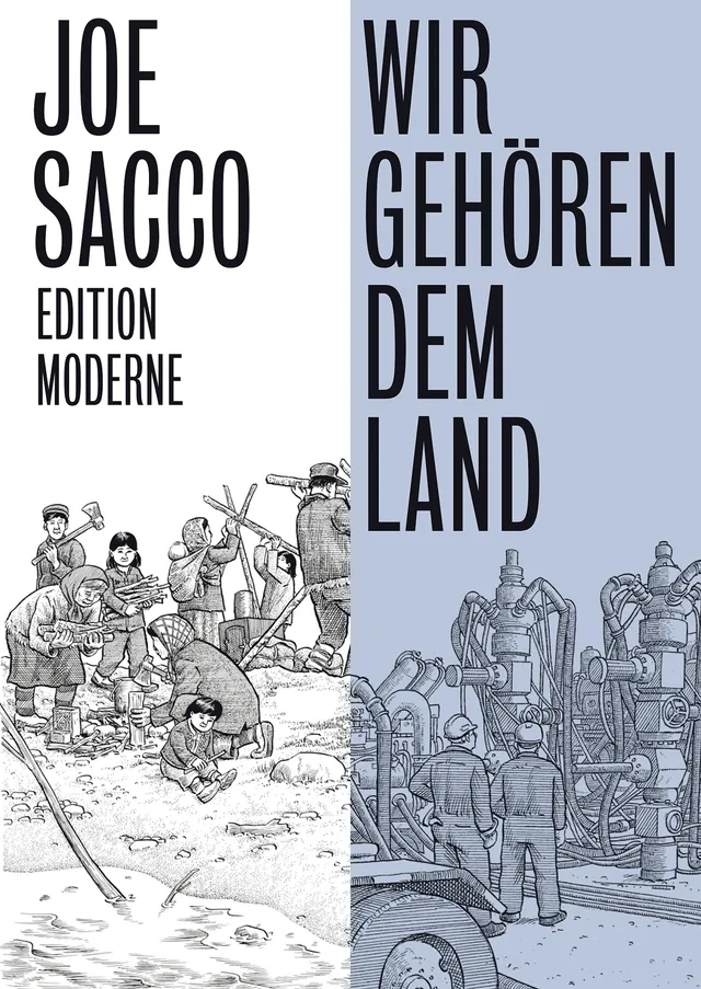 edition-moderne-wir-geh-ren-dem-land-joe-sacco-graphic-novel image 1