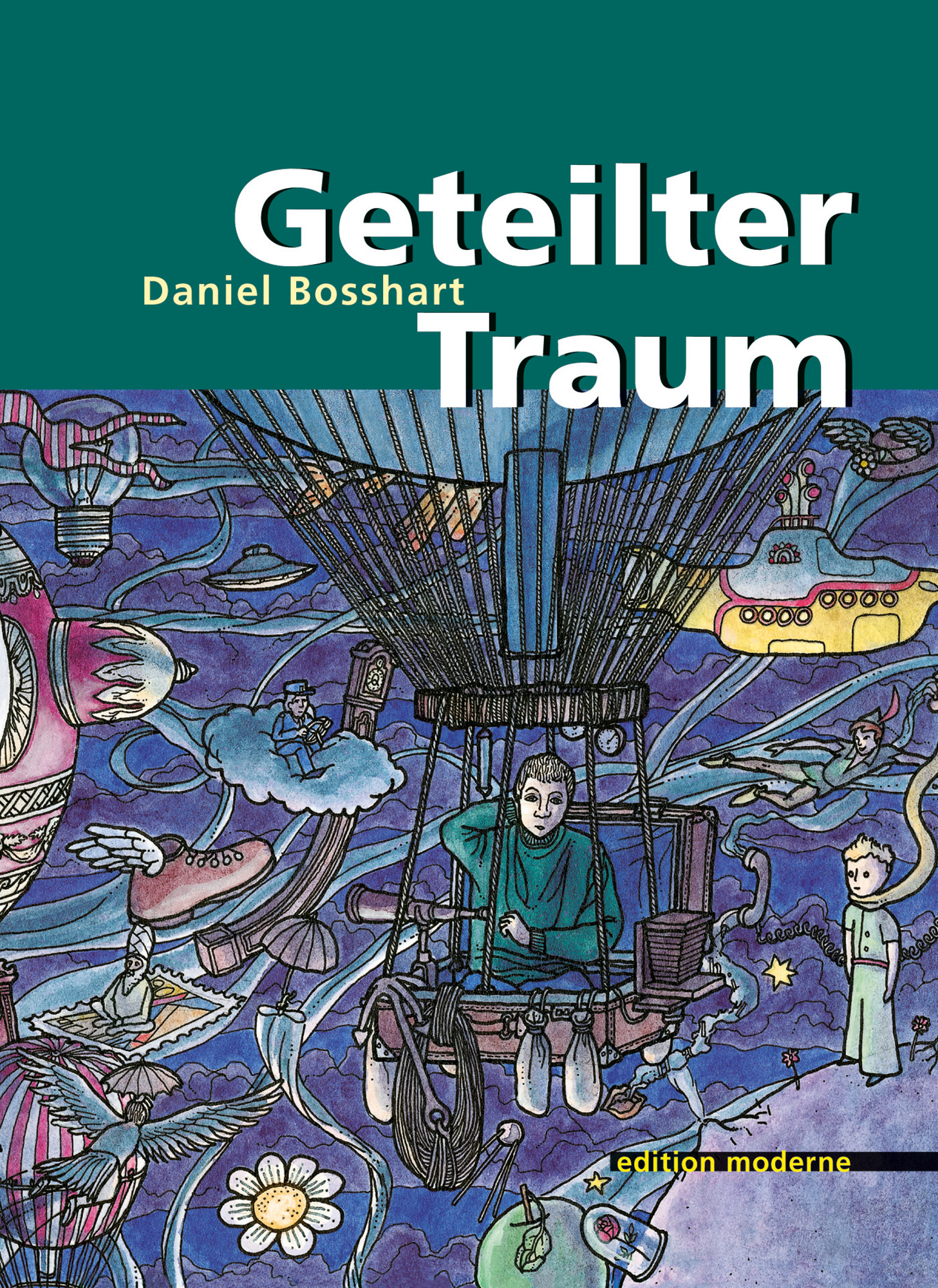 edition-moderne-geteilter-traum-wortloser-graphic-novel-bildband image 1