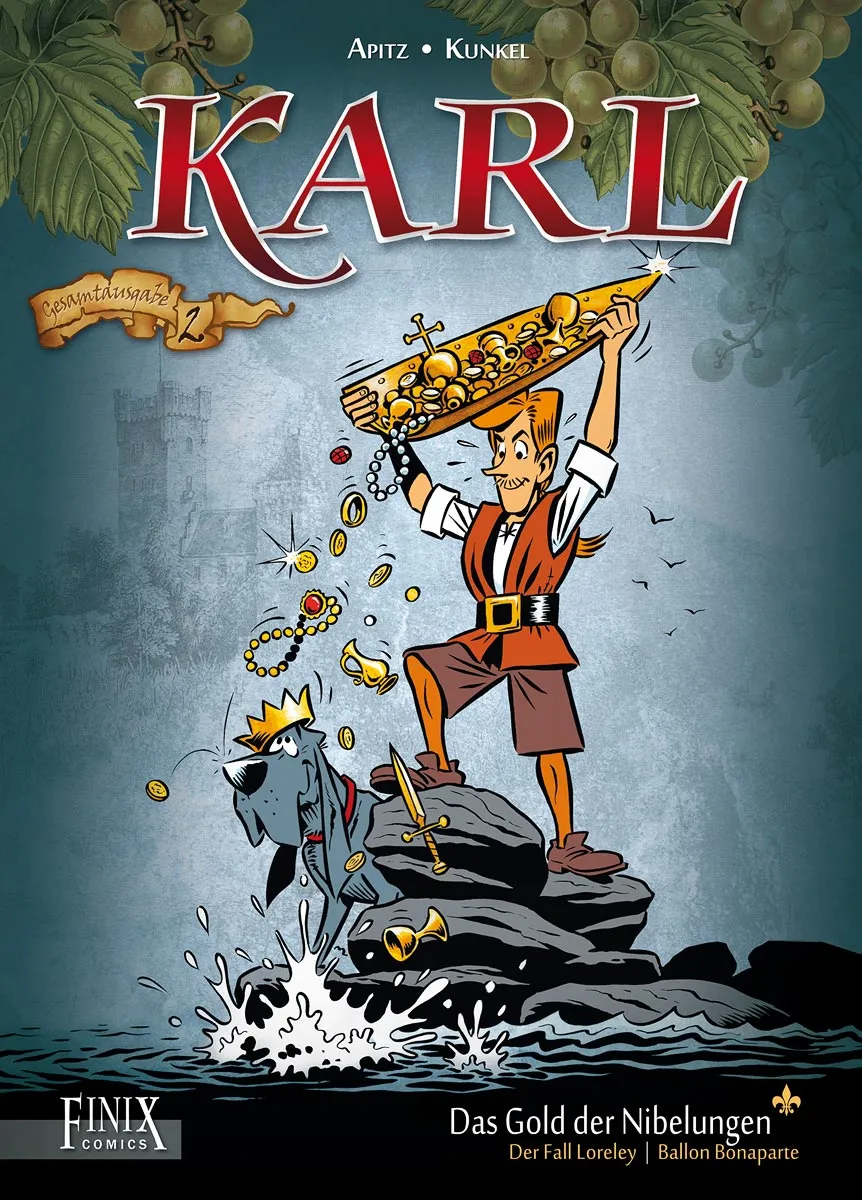 finix-karl-band-02-der-sp-tlesereiter-comic-sammelband image 1