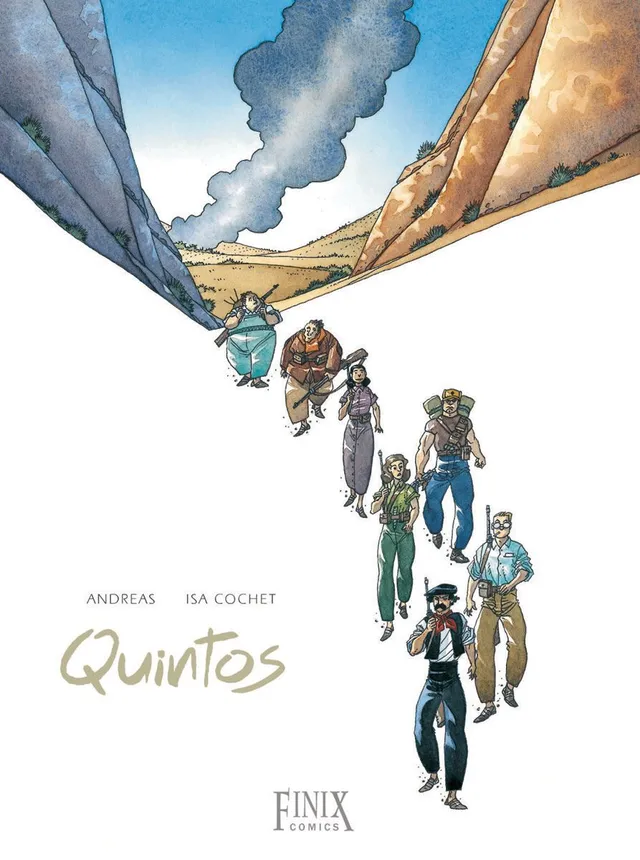 finix-quintos-edition-solitaire-spanischer-b-rgerkrieg-graphic-novel image 1