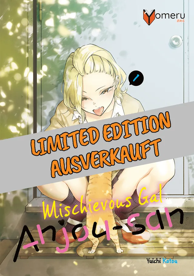 yomeru-mischievous-gal-anjou-san-band-01-limited-edition-manga image 1