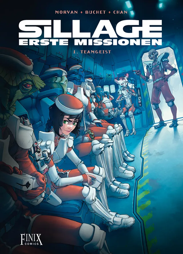 finix-sillage-erste-missionen-1-sci-fi-graphic-novel image 1
