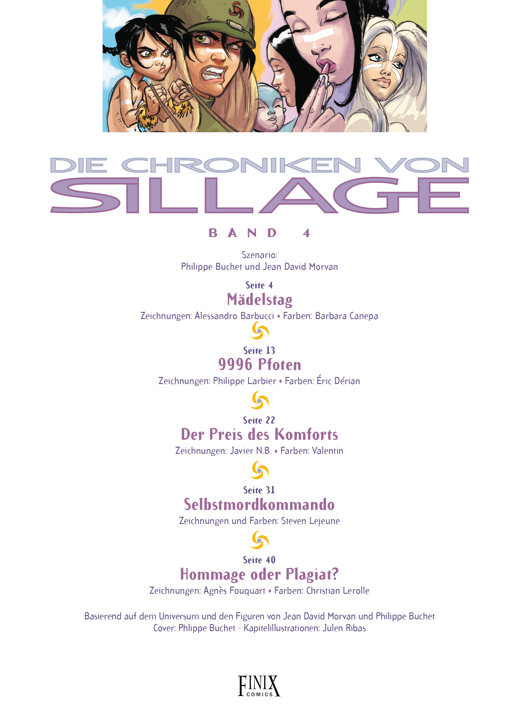 finix-die-chroniken-von-sillage-4-comic-album image 2