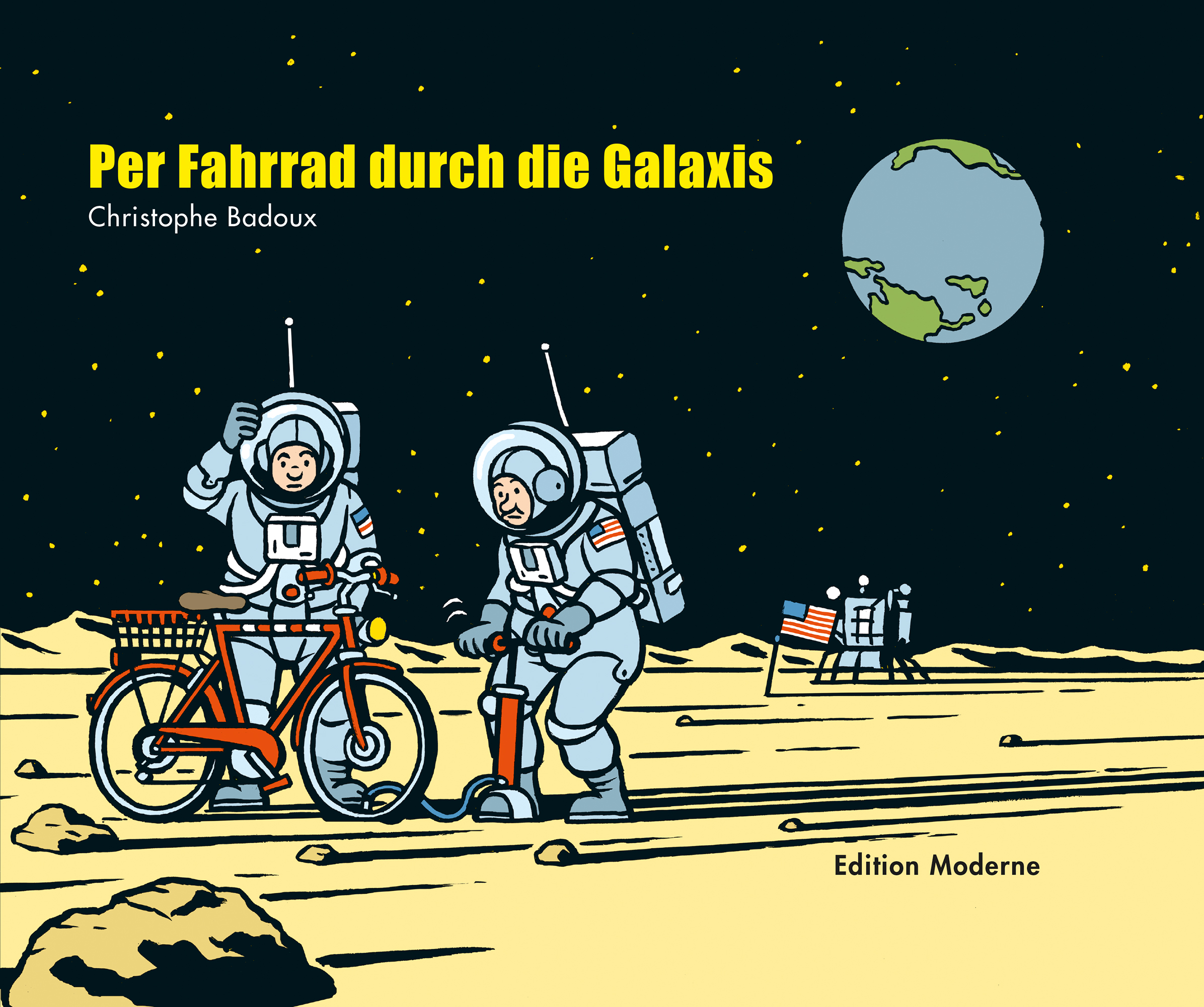 edition-moderne-per-fahrrad-durch-die-galaxis-velo-comic image 1