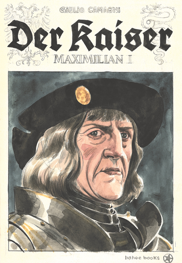 bahoe-books-der-kaiser-graphic-novel-giulio-camagni-aquarell-historiencomic image 1