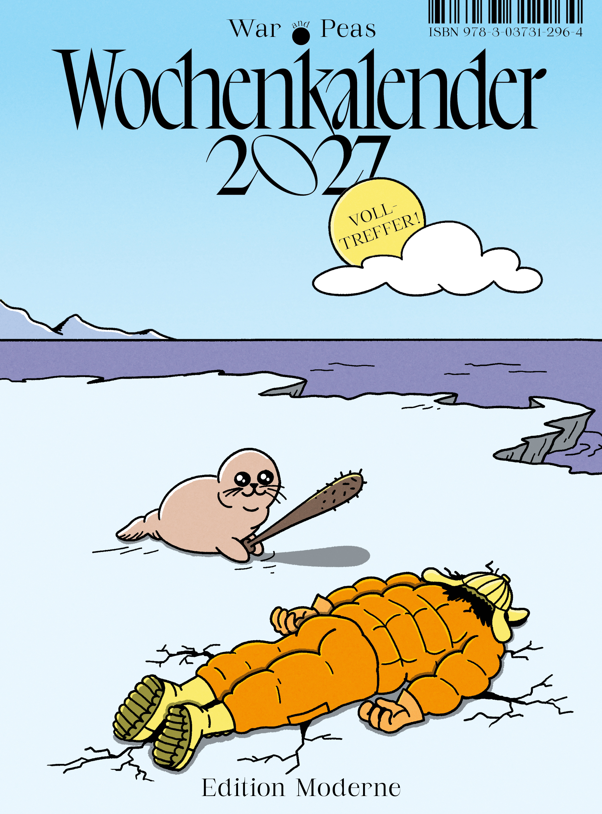 edition-moderne-volltreffer-wochenkalender-2027-war-and-peas-comic-kalender image 1