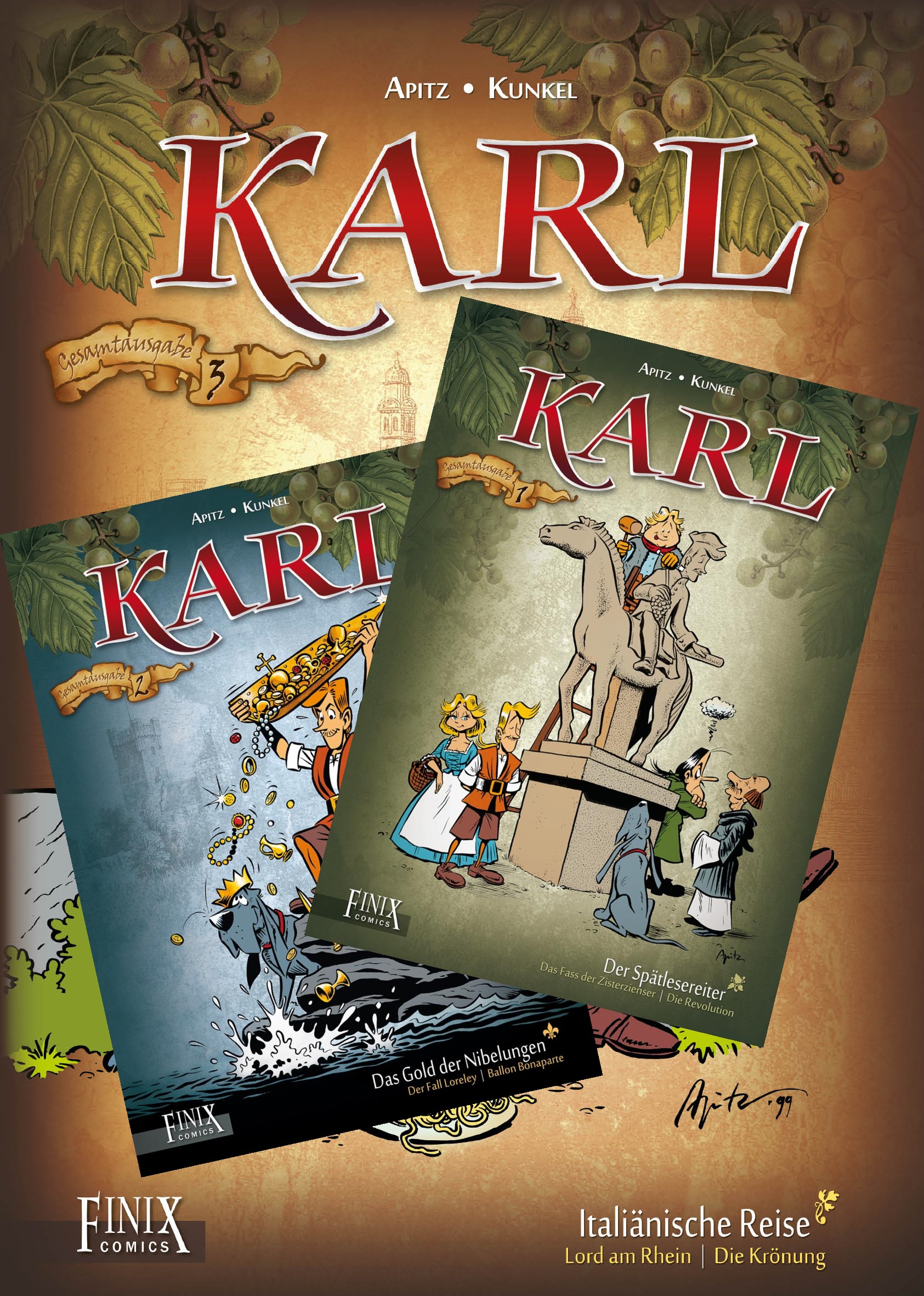 finix-karl-die-gesamtausgabe-im-abo-comic-gesamtausgabe-band-1-4 image 1