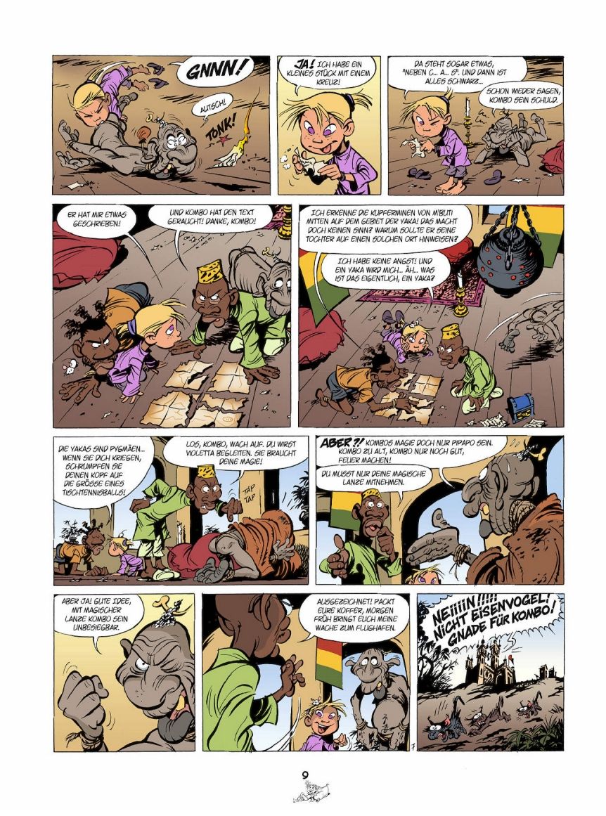 finix-violetta-die-eisenkralle-band-3-comic-album-afrika-abenteuer image 8