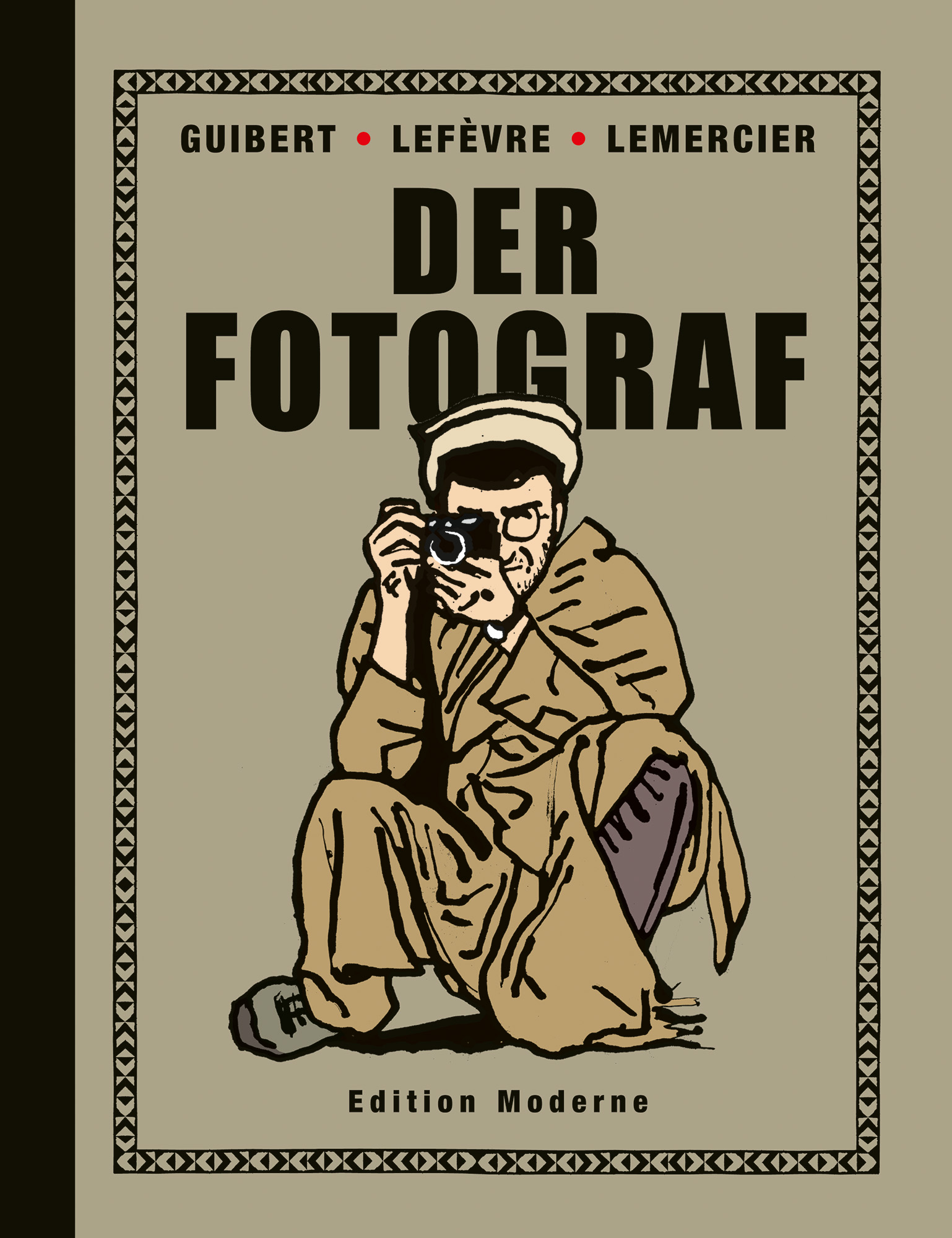 edition-moderne-der-fotograf-graphic-novel-von-guibert image 1
