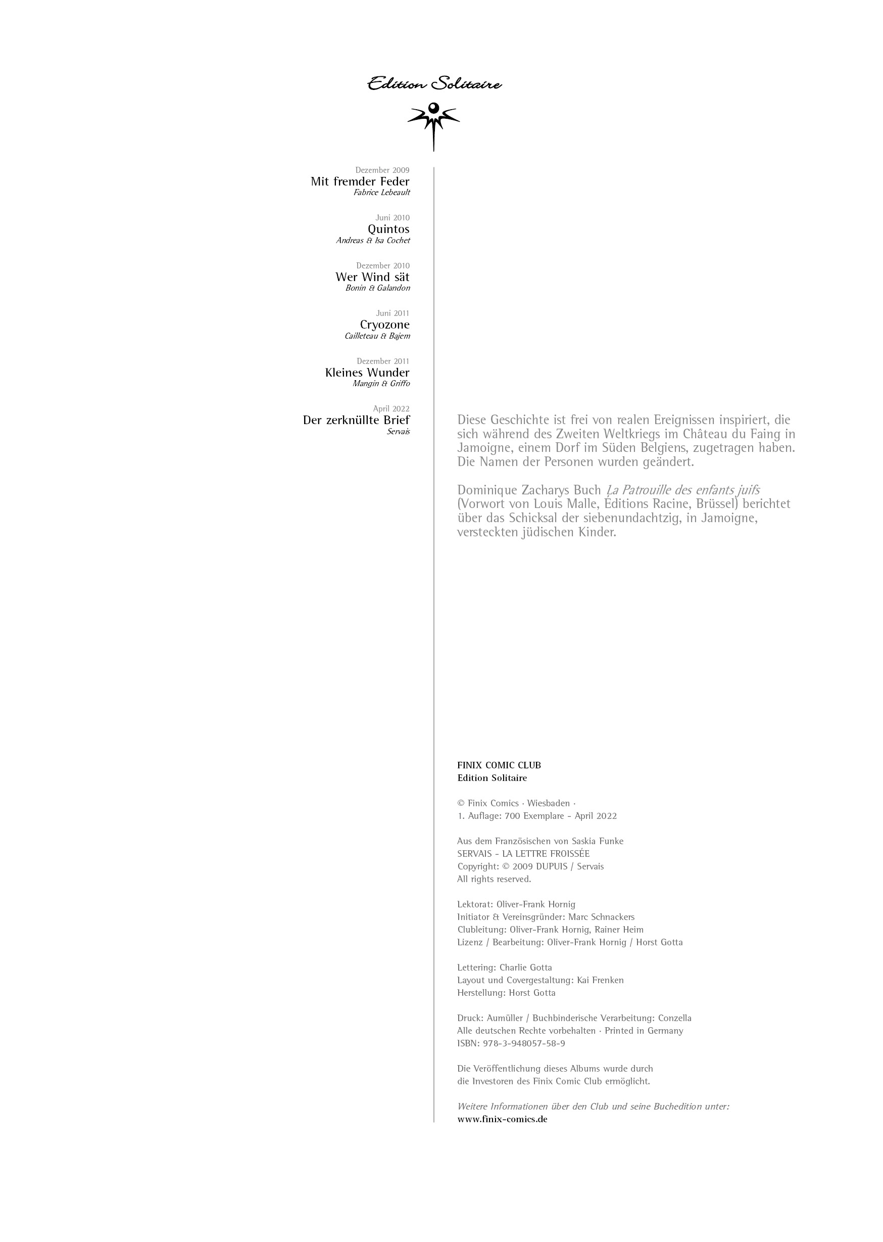finix-servais-der-zerkn-llte-brief-comic-edition image 3