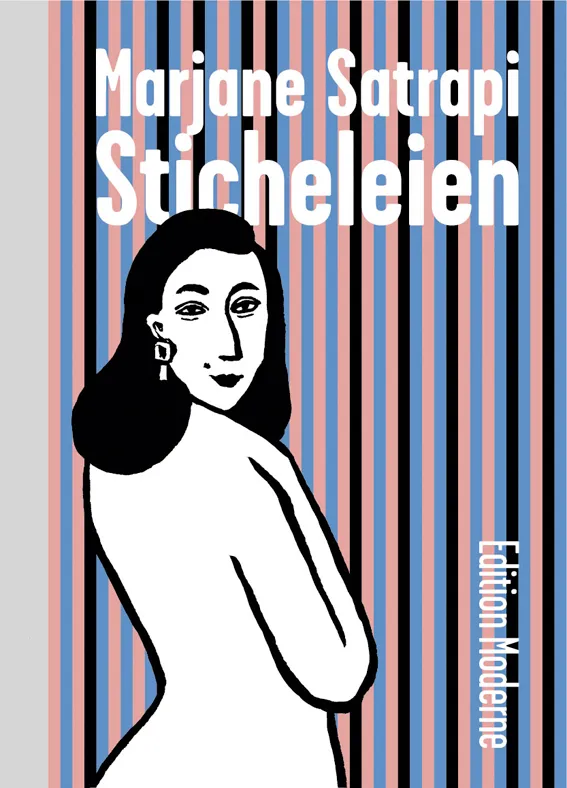 edition-moderne-sticheleien-hardcover-graphic-novel-marjane-satrapi image 1