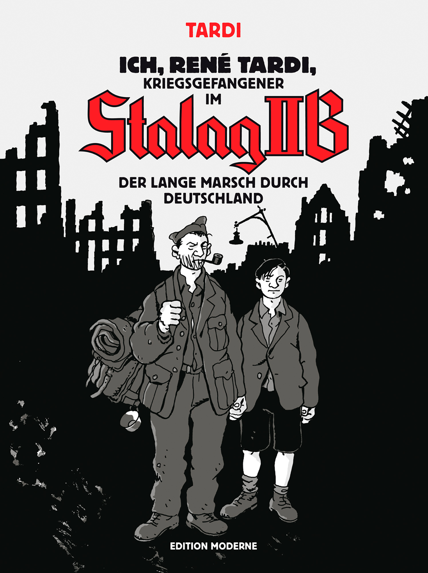 edition-moderne-ich-ren-tardi-kriegsgefangener-im-stalag-iib-graphic-novel image 1