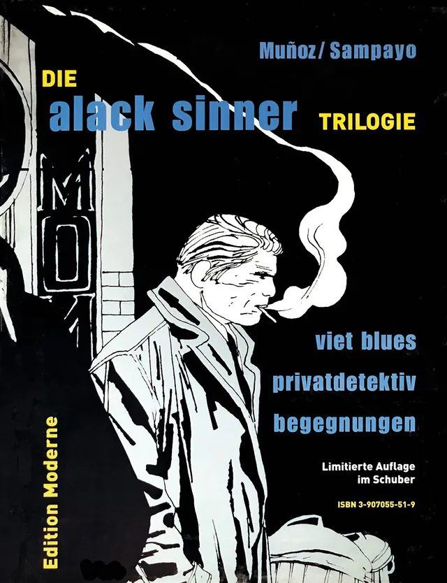 edition-moderne-alack-sinner-trilogie-noir-krimi-comic-sammelband image 1