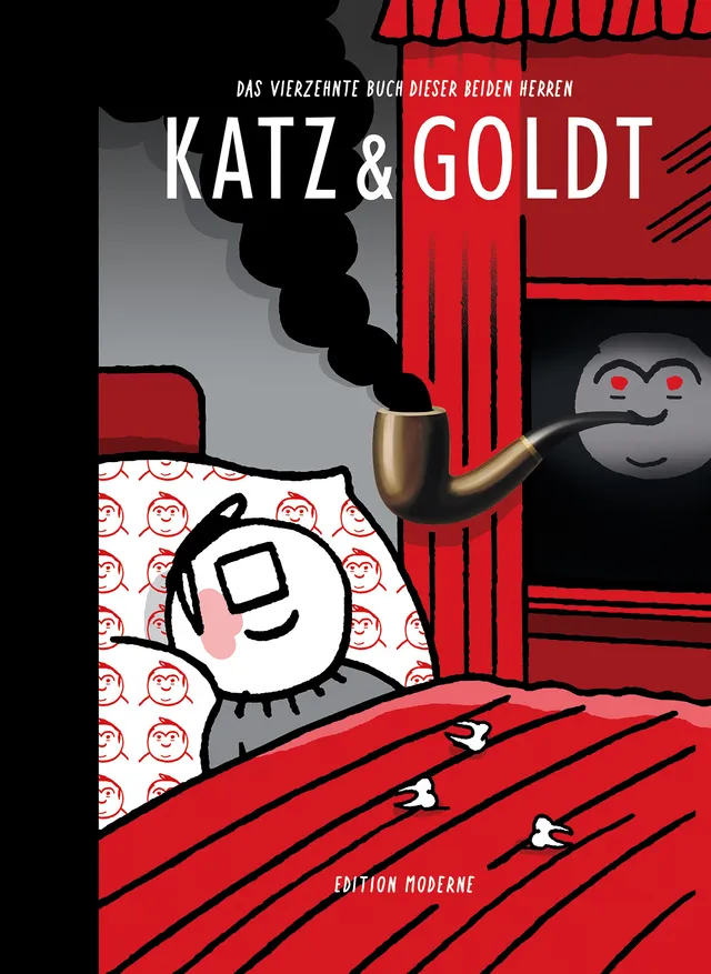edition-moderne-das-vierzehnte-buch-dieser-beiden-herren-katz-goldt-cartoon image 1