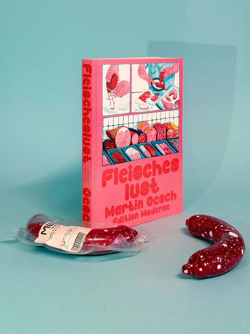 edition-moderne-fleischeslust-vorzugsausgabe-graphic-novel-mit-keramikwurst image 1