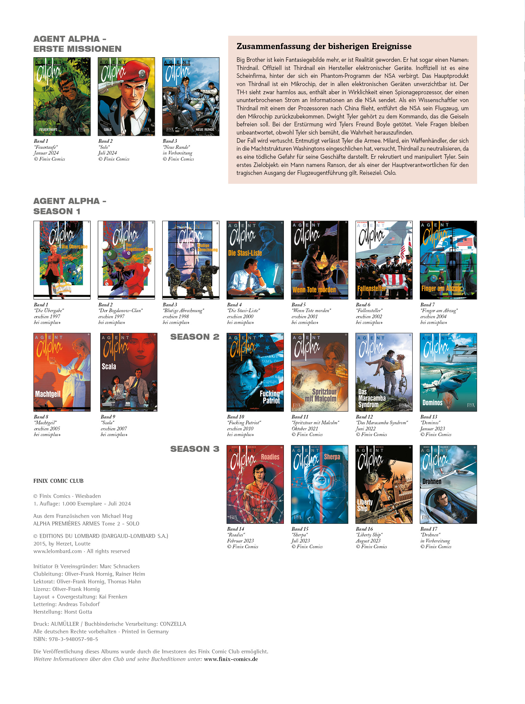 finix-agent-alpha-erste-missionen-2-spionage-comic image 3