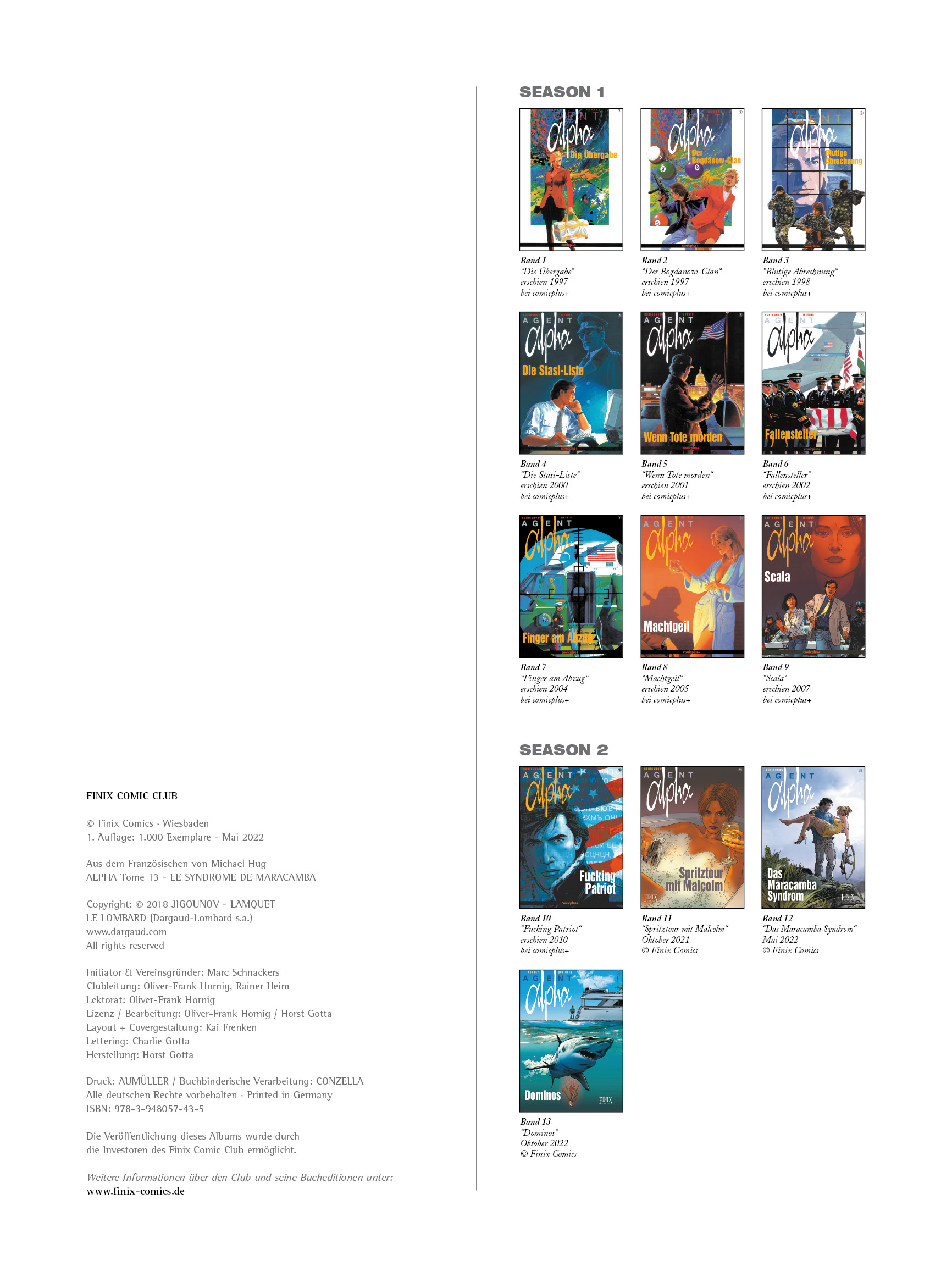 finix-agent-alpha-12-spionage-thriller-comic-album image 3