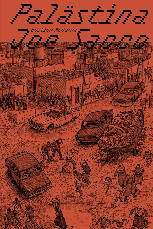 edition-moderne-pal-stina-von-joe-sacco-comic-reportage image 1