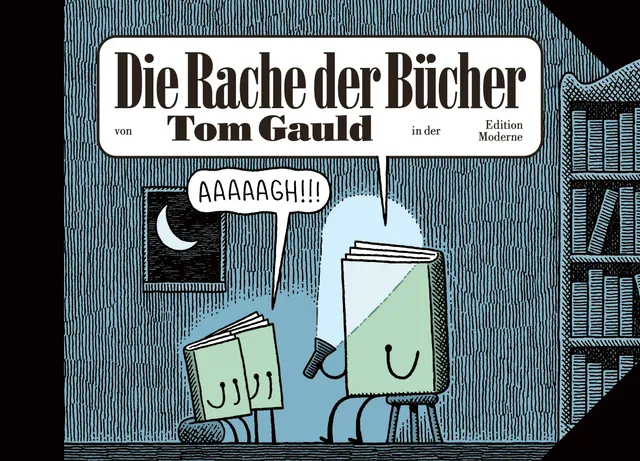 edition-moderne-die-rache-der-b-cher-cartoonband-von-tom-gauld image 1
