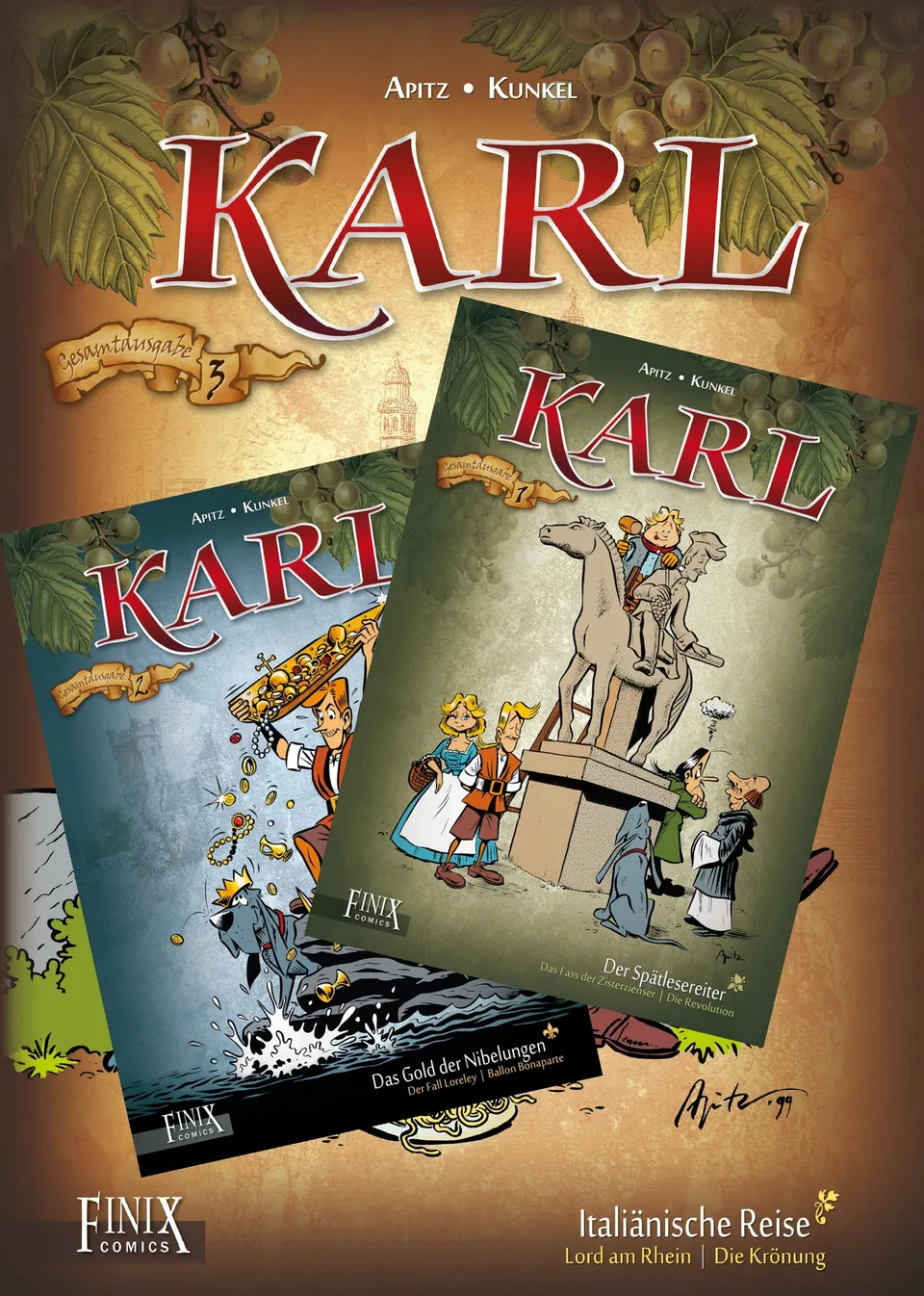 finix-karl-die-gesamtausgabe-im-abo-comic-gesamtausgabe-band-1-4 image 1