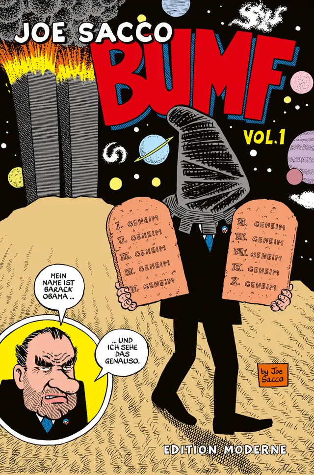 edition-moderne-bumf-von-joe-sacco-polit-satire-comic image 1