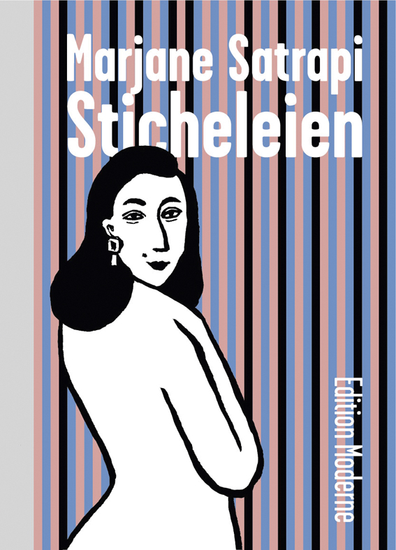 edition-moderne-sticheleien-hardcover-graphic-novel-marjane-satrapi image 1