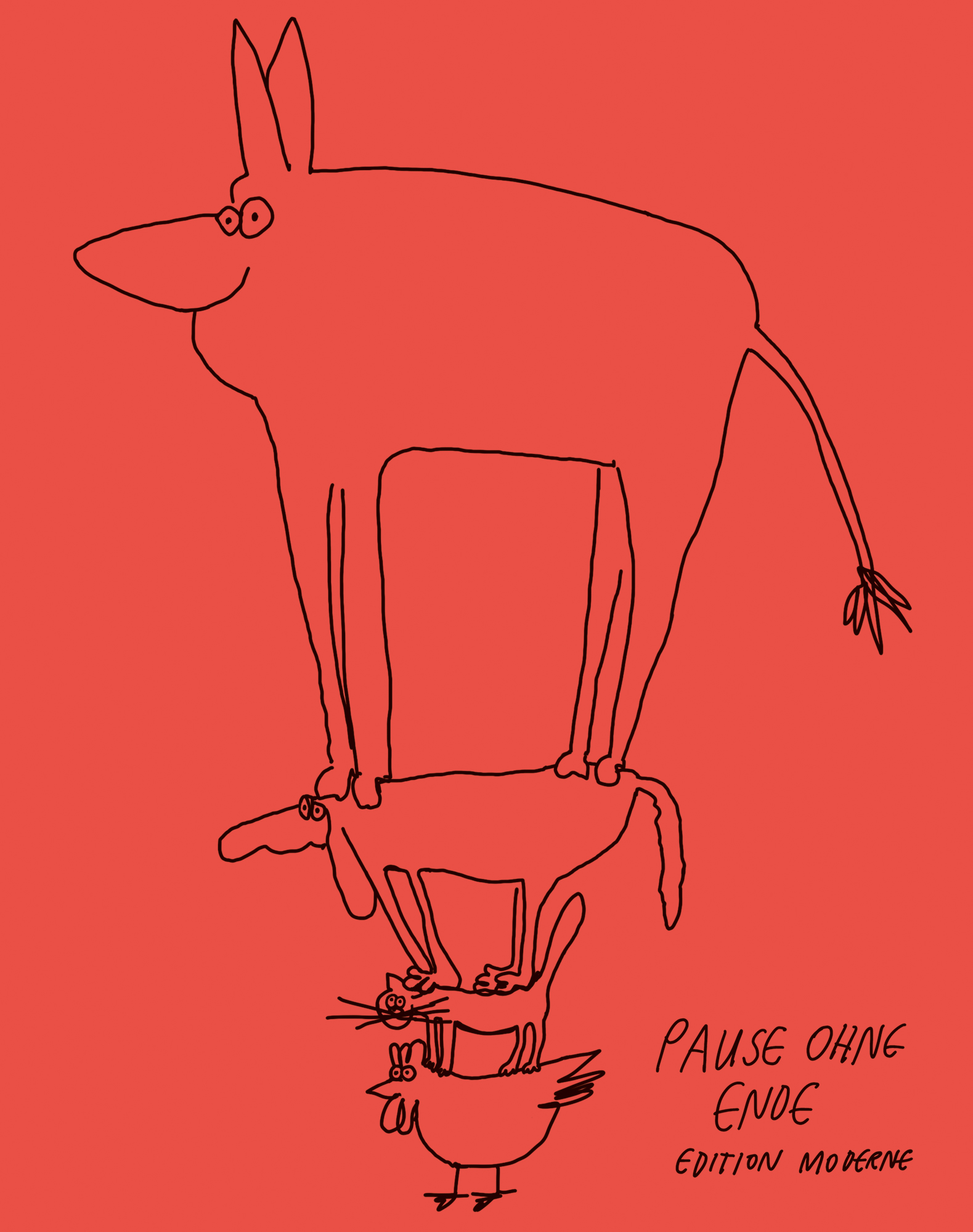 edition-moderne-pause-ohne-ende-cartoonband image 1