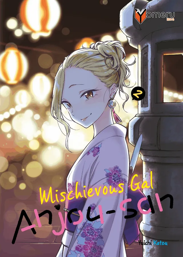 yomeru-mischievous-gal-anjou-san-band-02-manga-limited-edition image 1