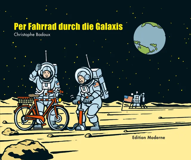 edition-moderne-per-fahrrad-durch-die-galaxis-velo-comic image 1
