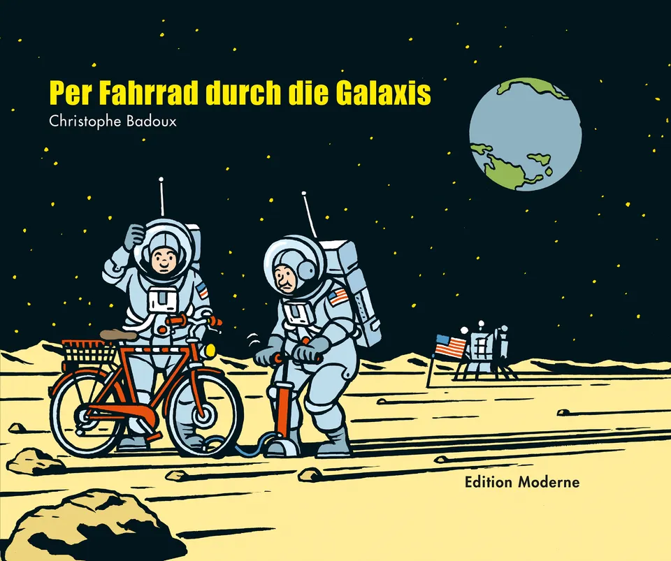 edition-moderne-per-fahrrad-durch-die-galaxis-velo-comic image 1