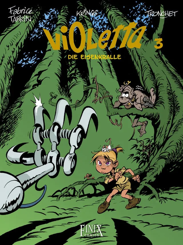 finix-violetta-die-eisenkralle-band-3-comic-album-afrika-abenteuer image 1