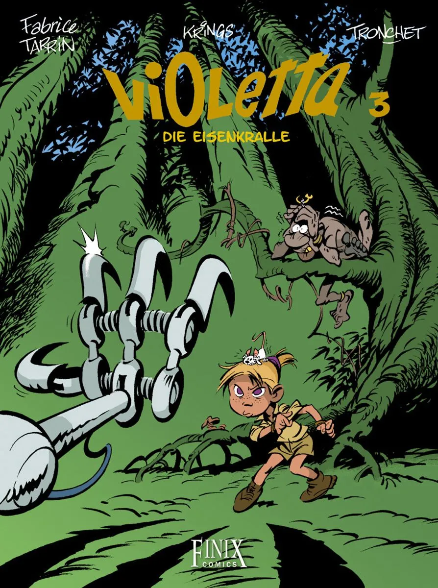 finix-violetta-die-eisenkralle-band-3-comic-album-afrika-abenteuer image 1