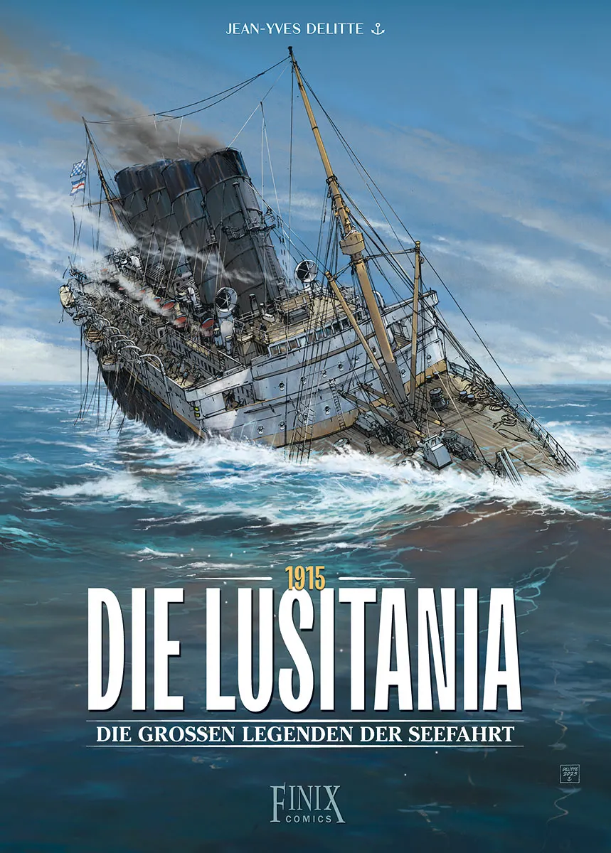 finix-seefahrtlegenden-1-die-lusitania-1915-graphic-novel-comic-album image 1