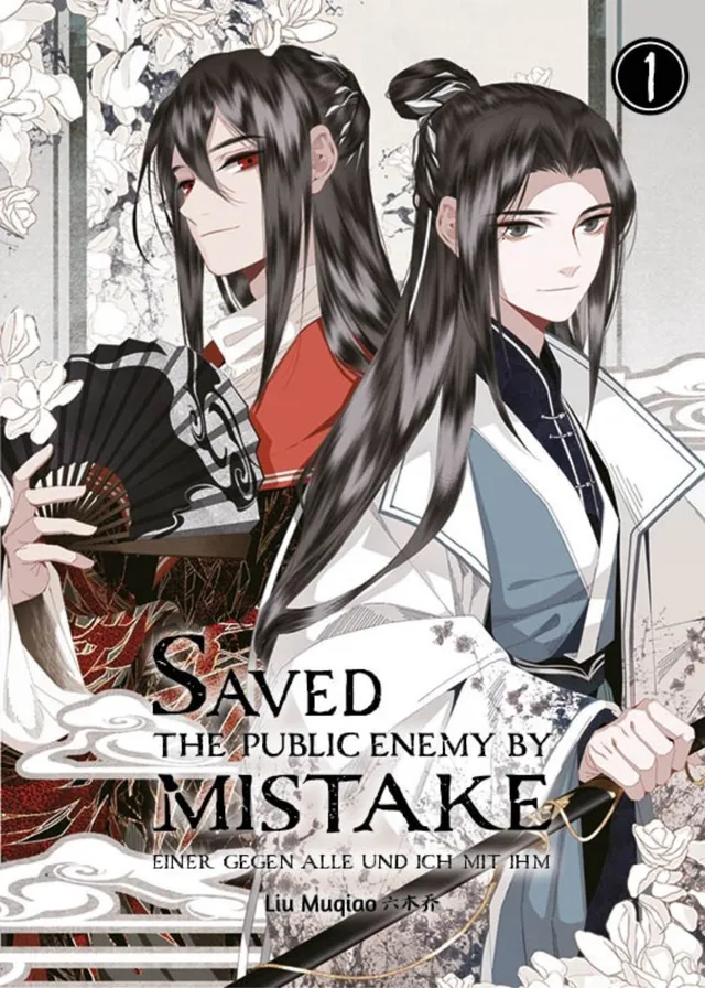 chinabooks-saved-the-public-enemy-by-mistake-band-1-danmei-manhua-mit-postkarten image 1