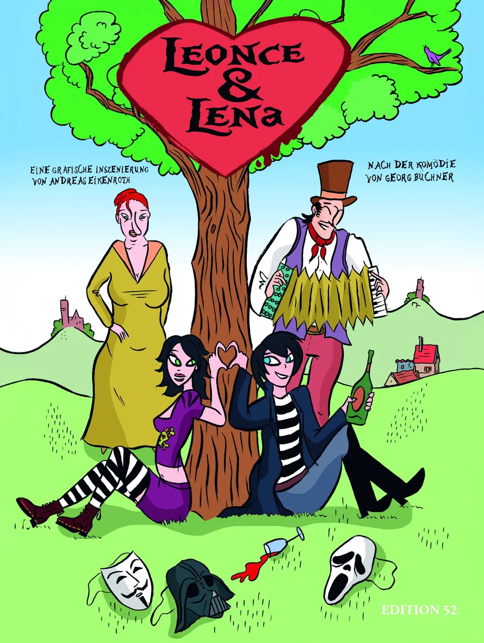 edition-52-leonce-und-lena-von-a-e-eikenroth-graphic-novel-hardcover image 1