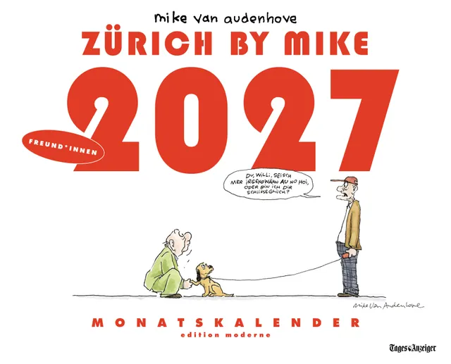 edition-moderne-z-rich-by-mike-monatskalender-2027-freund-innenschaft image 1