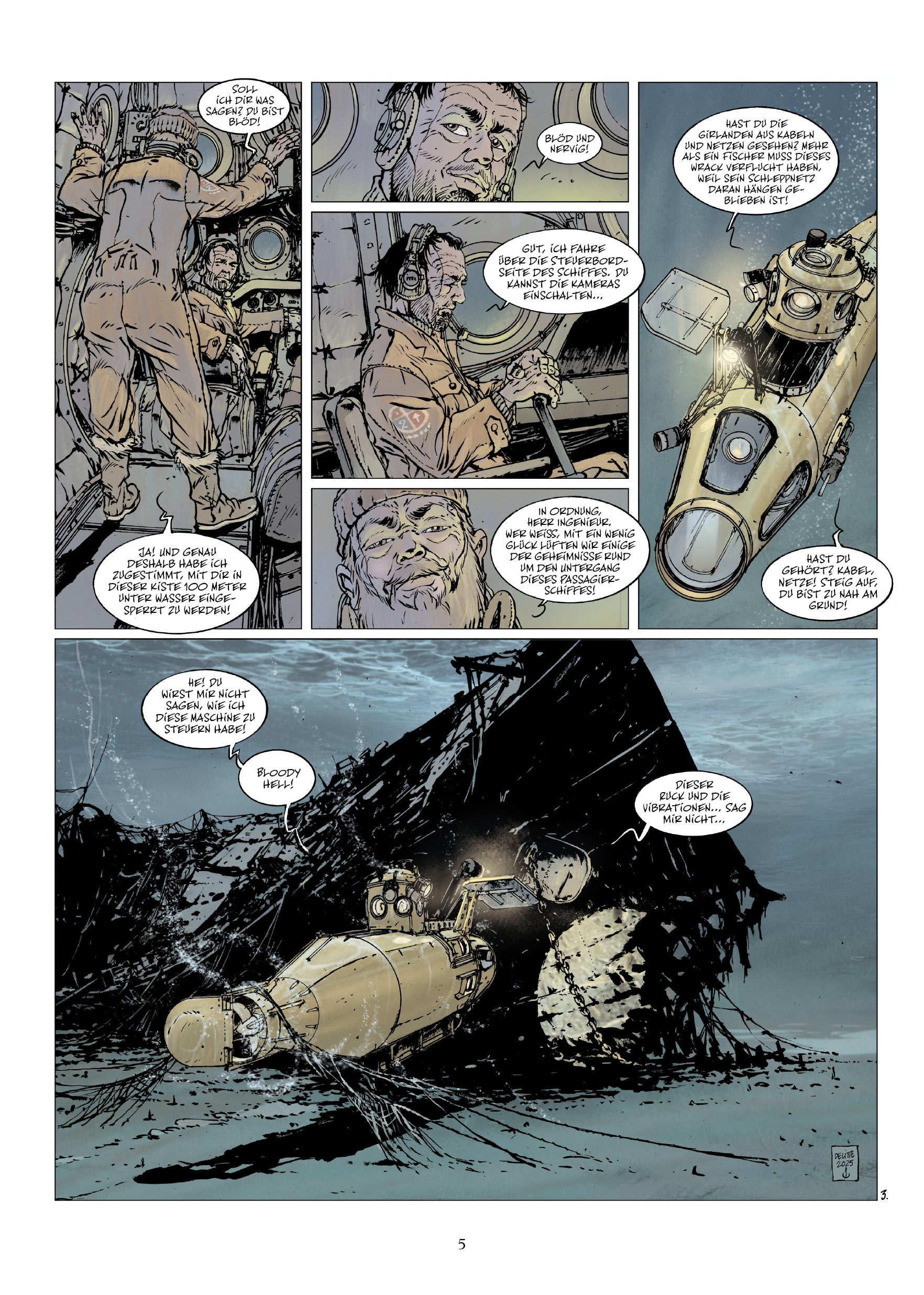 finix-seefahrtlegenden-1-die-lusitania-1915-graphic-novel-comic-album image 5