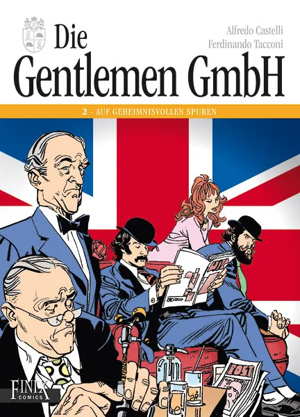 finix-die-gentlemen-gmbh-band-2-comic-album-britische-meisterdiebe image 1