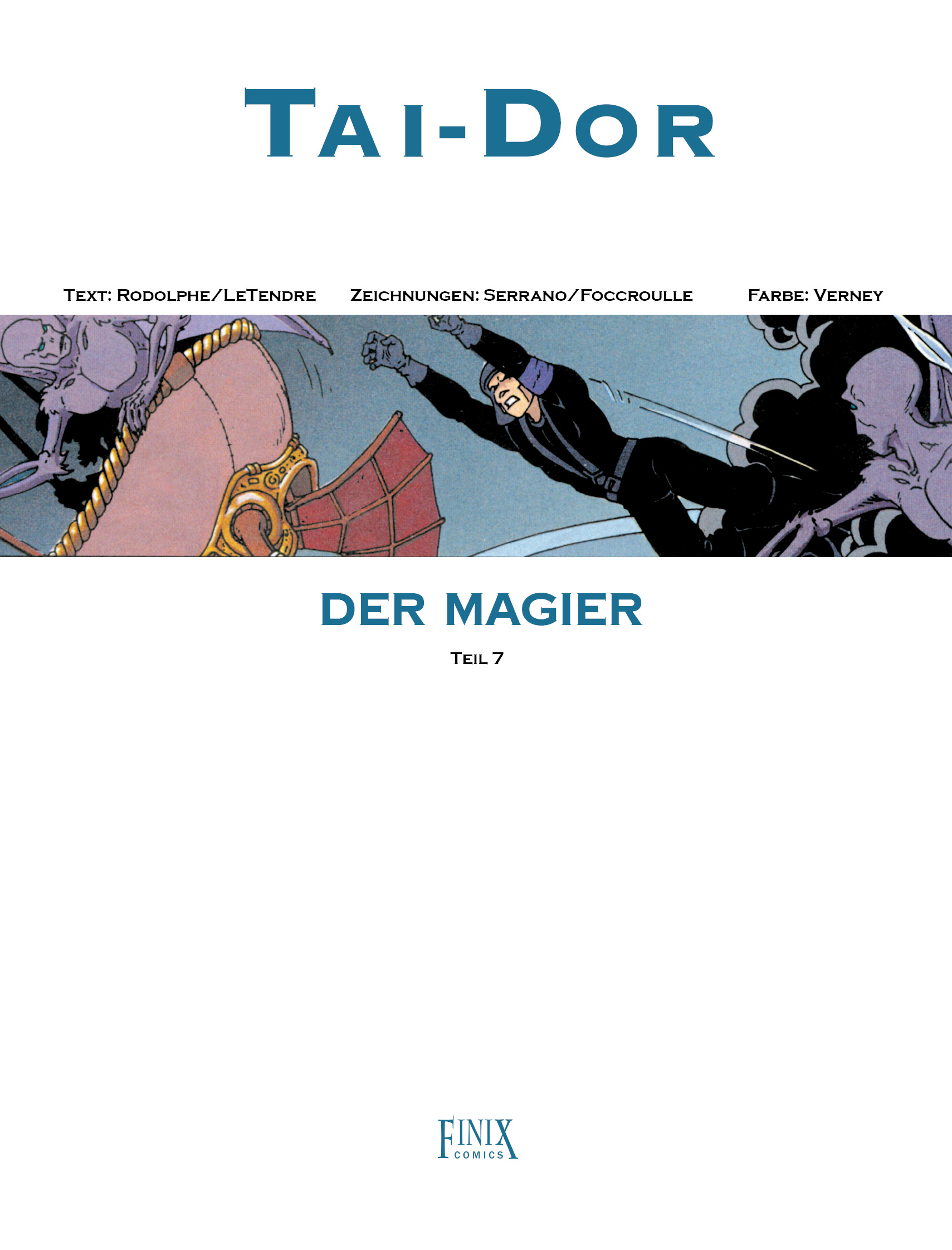 finix-tai-dor-7-comic-album-abschlussband-le-mage image 2