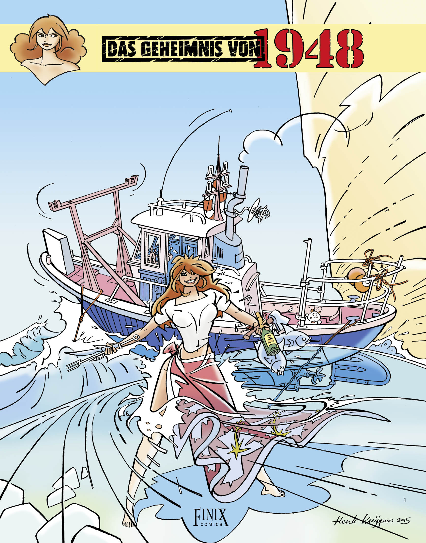 finix-franka-band-23-comic-geheim-1948 image 2