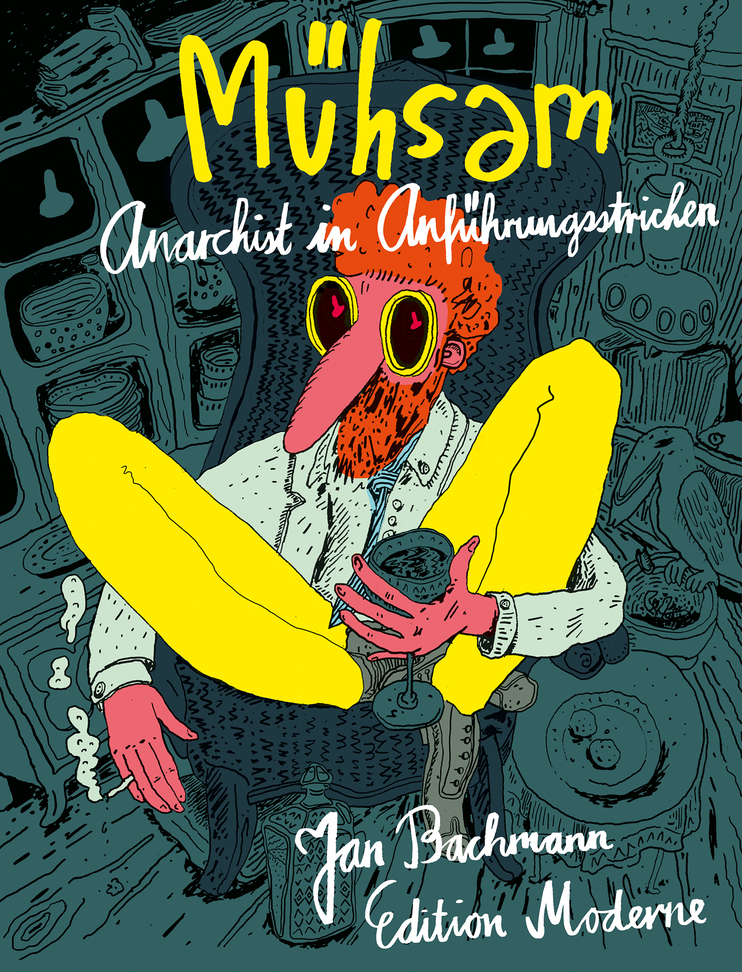 edition-moderne-m-hsam-anarchist-in-anf-hrungsstrichen-biografie-comic image 1