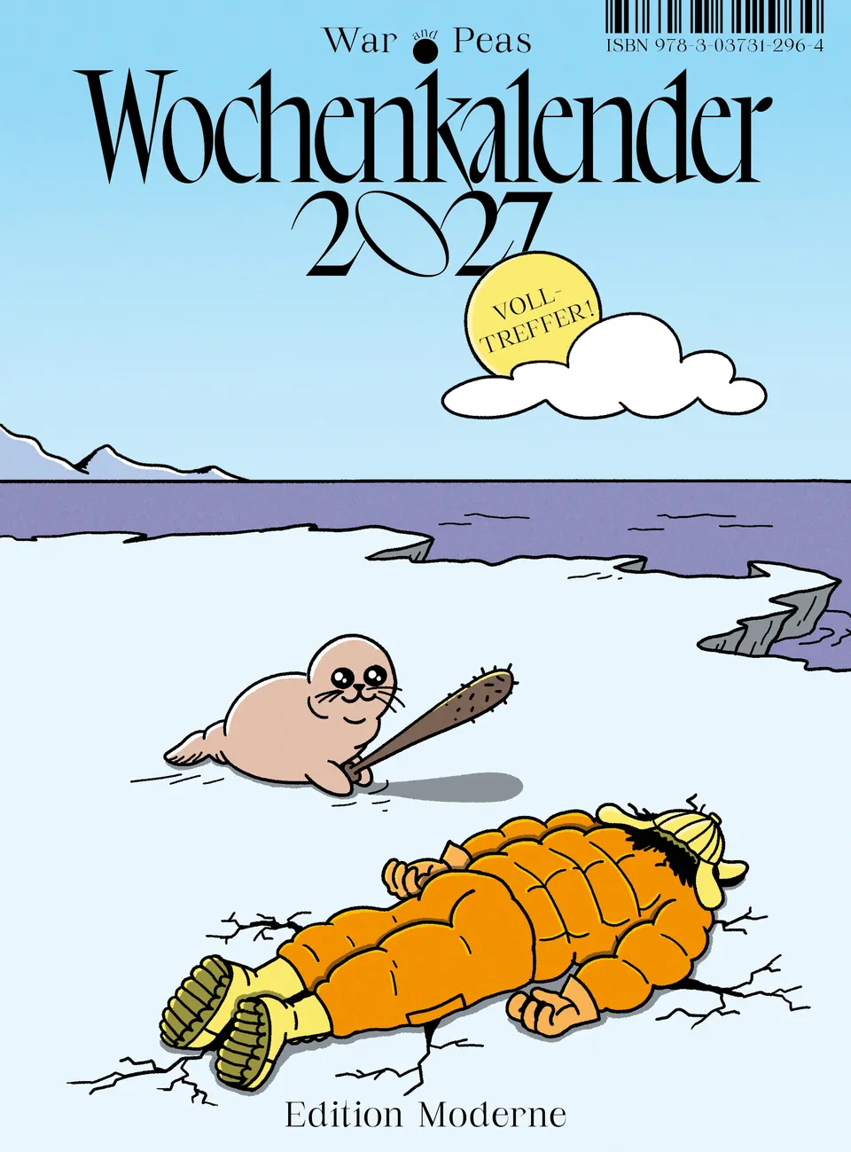 edition-moderne-volltreffer-wochenkalender-2027-war-and-peas-comic-kalender image 1